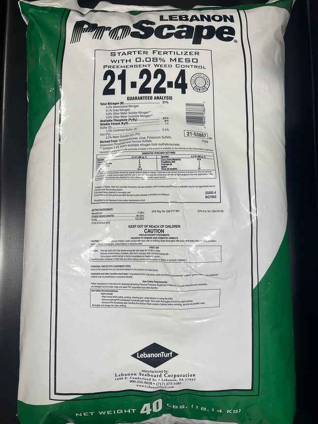 Starter Fertilizer with Mesotrione