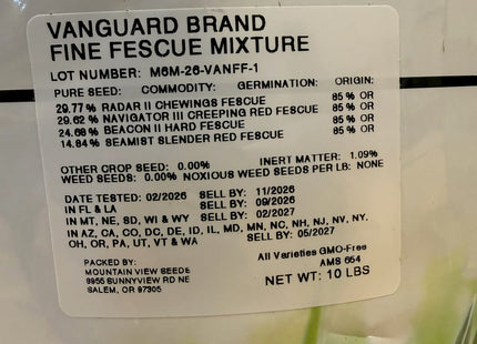 Vanguard Fine Fescue Blend